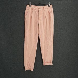 Anthropologie Womens Scout Slim Tapered Chino Pants Size 27 Light Pink Lyocell